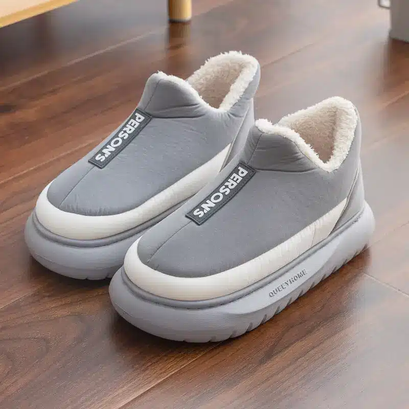 Chausson Montant Caoutchouc Fourré – Image 5