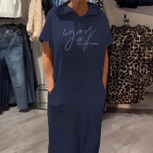 Robe à capuche confortable pour femmes