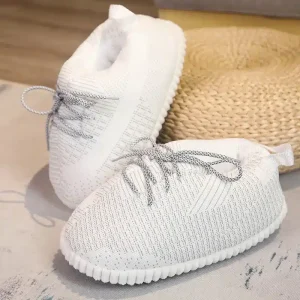 Pantoufles Baskets Plates