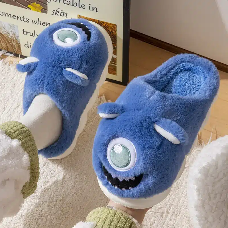 Pantoufles Monstre Cyclope Mignon – Image 2