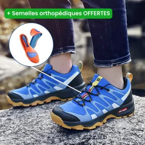 Chaussures de marche antichocs à soutien orthopédique