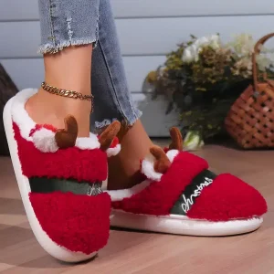 Chaussons Femme Noël