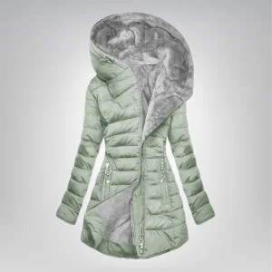 Manteau Douillet Émeraude