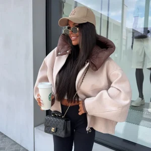 Veste oversize chaude