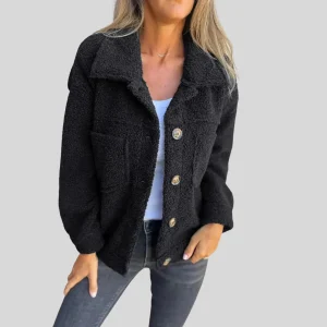 Veste polaire douce pour femme