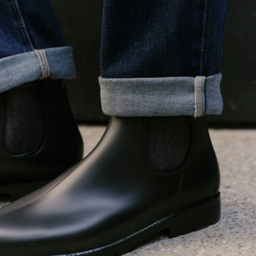 Bottes Chelsea noires imperméables – Image 3