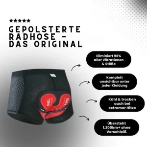 Cuissard cycliste rembourré homme