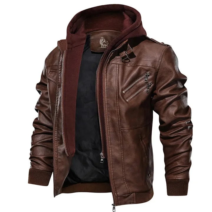 Veste en cuir pour homme – Image 8
