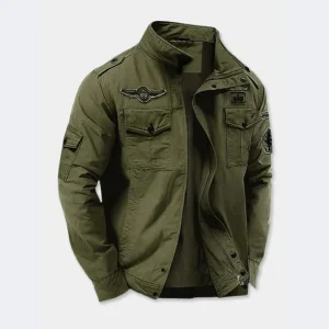 Veste militaire structurée