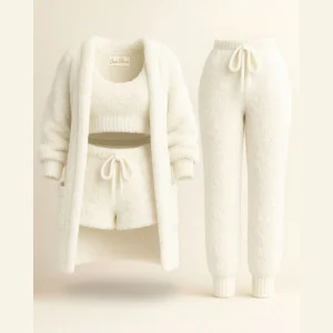 Ensemble Pyjama Douillet en Tricot