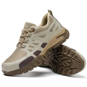 Basket de Sécurité CANYON - Chaussure de Travail S3 SRC Ultra-Résistante [Sable & Kaki]