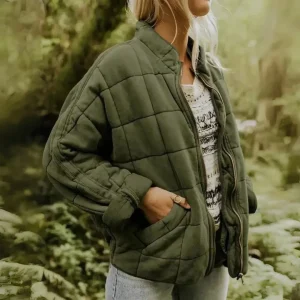 Veste matelassée oversize Femme