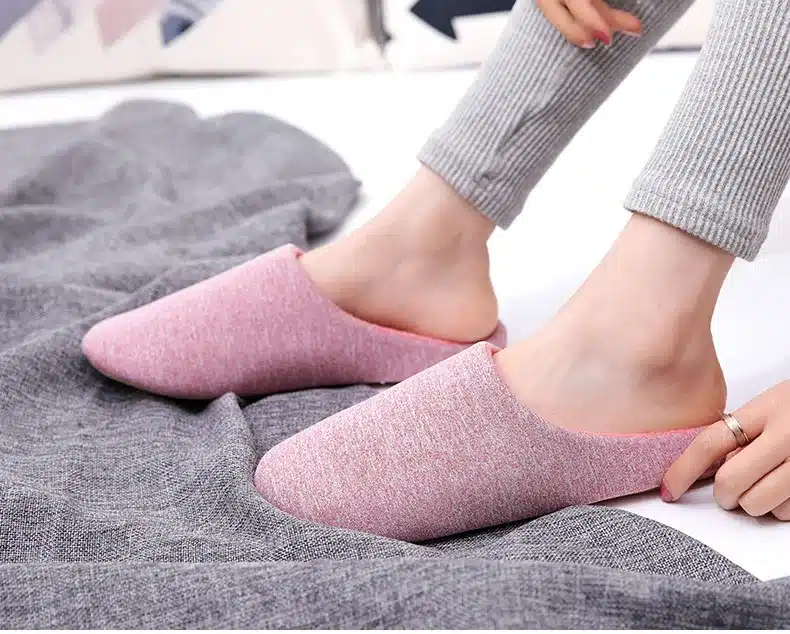 Pantoufle en Laine Bouillie Femme – Image 5