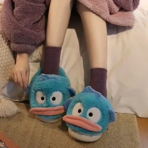 Chaussons Poisson Bleu