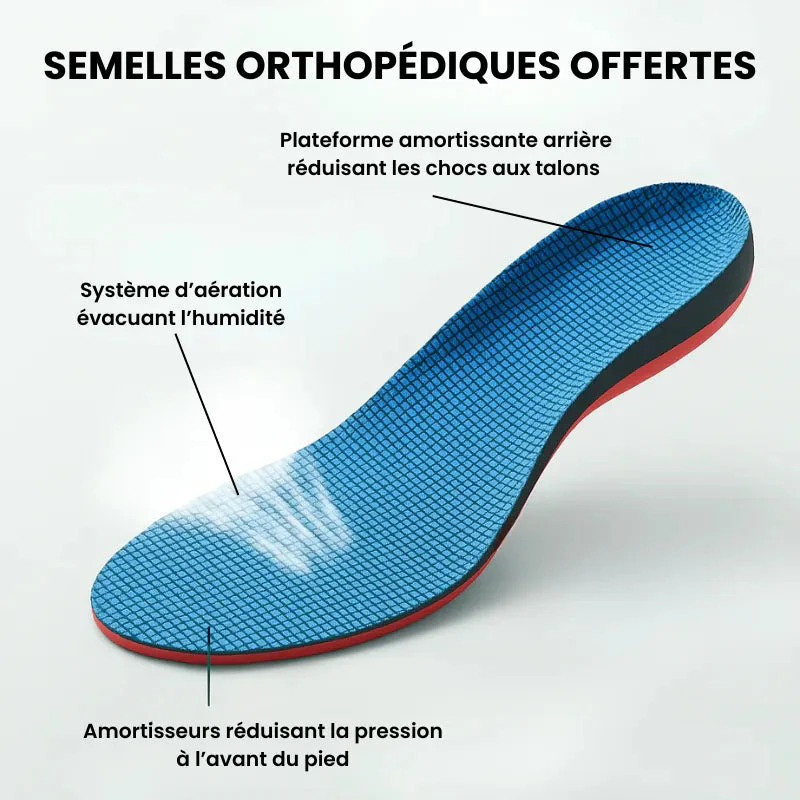 Chaussures de marche antichocs à soutien orthopédique – Image 9