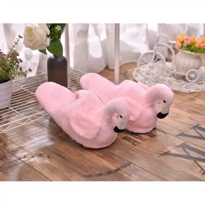 Chausson Flamant Rose Ouvert