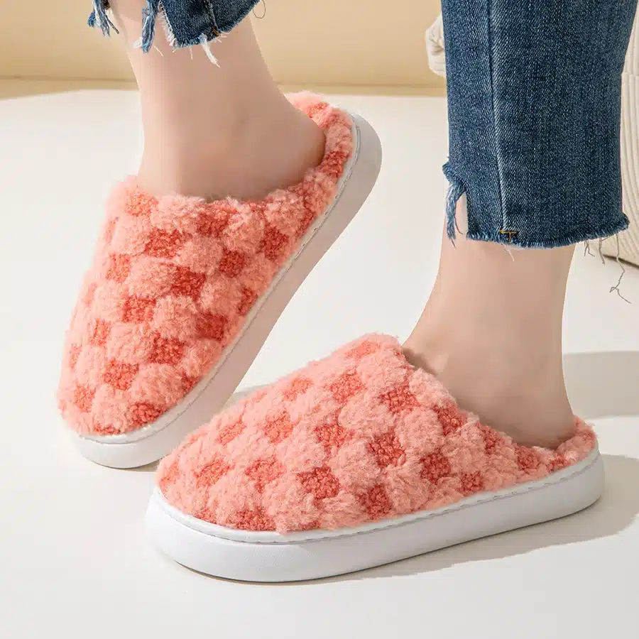 Chausson Damier Femme