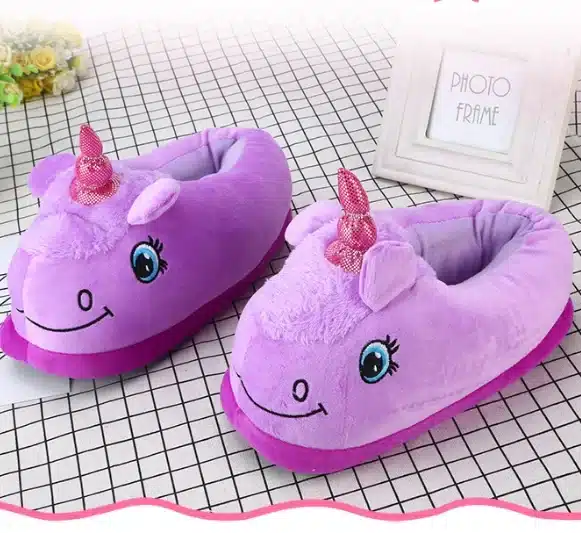 Pantoufles Licorne Kawaii – Image 4