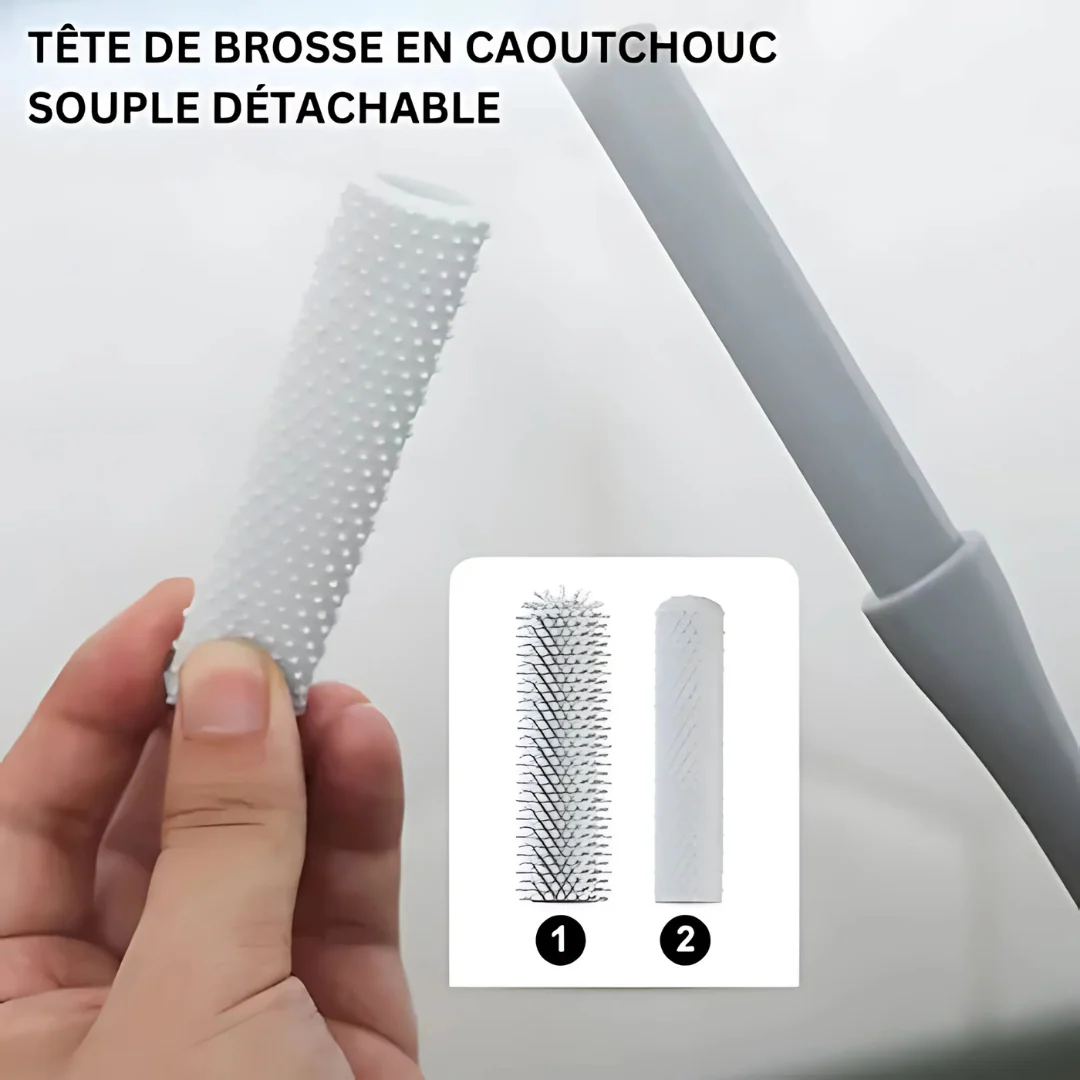 ToeBrush - Brosse de nettoyage des orteils et anti-démangeaisons