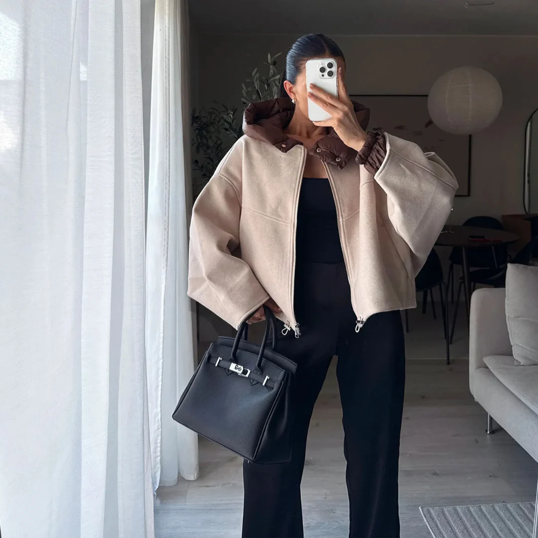 Veste oversize chaude – Image 2