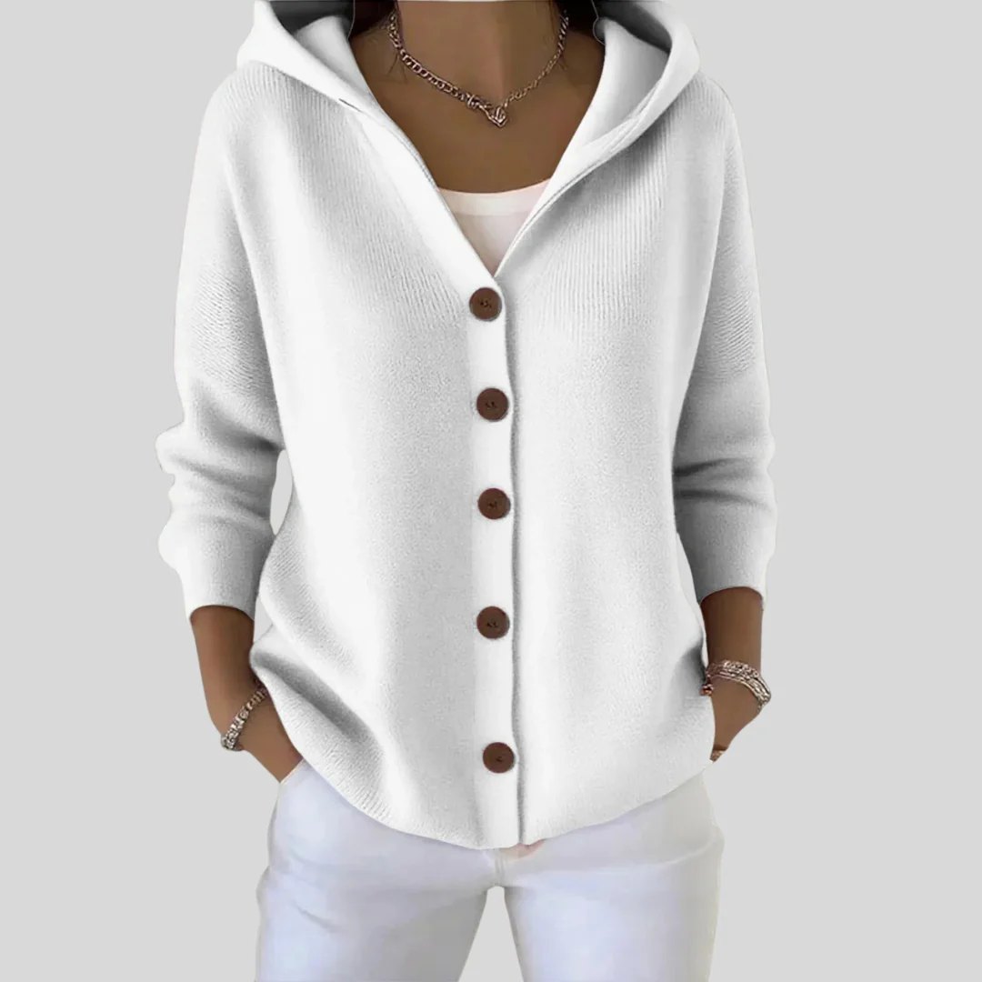 Cardigan à capuche doux – Image 2