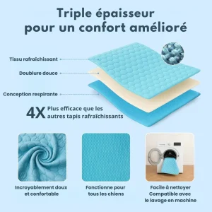 Tapis rafraîchissant pour animaux