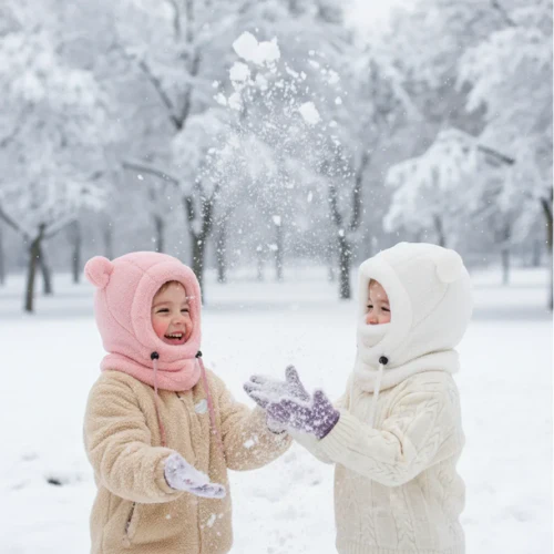 Cagoule enfant hiver doublée – Image 6