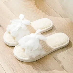 Pantoufles Mules Avec Noeud