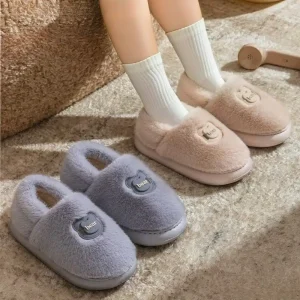 Chaussons Fermés Tête d’Ours