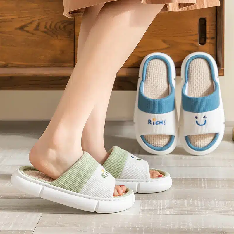 Pantoufles Smiley Lin – Image 5