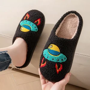 Pantoufles Soucoupe Volante