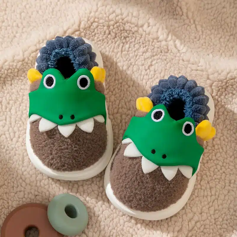 Pantoufle Dinosaure Enfant