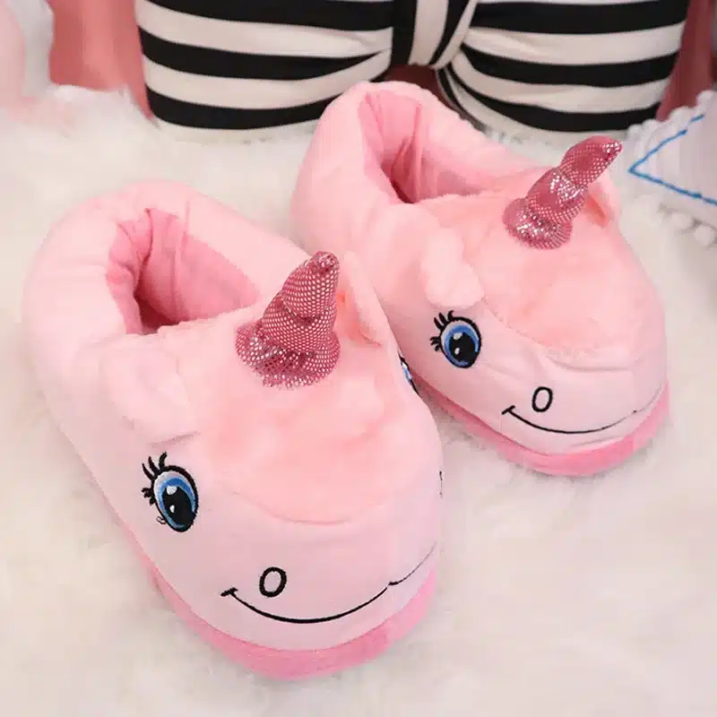Pantoufles Licorne Kawaii – Image 2