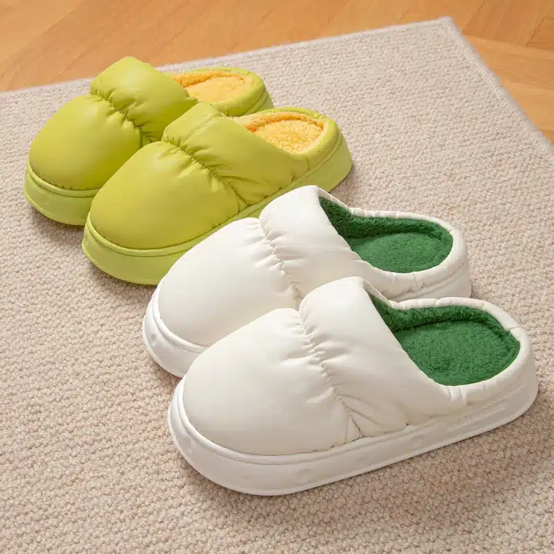 Chausson Doudoune Semelle Epaisse – Image 3