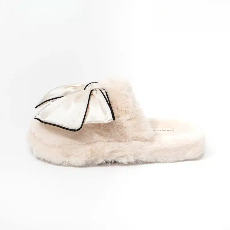 Pantoufles Noeud Satiné – Image 2