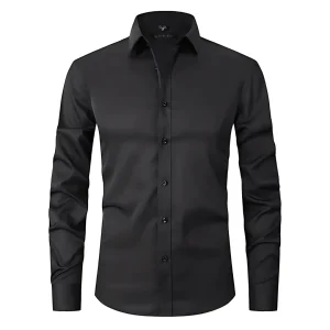 Chemise Homme Slim Respirante & Anti-Froissement