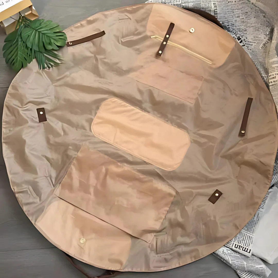 Sac de courses pliable avec fermeture éclair – Image 5