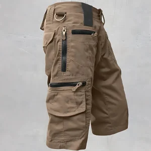 Short cargo polyvalent pour homme