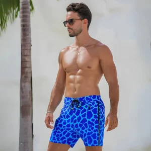 Short de bain homme 5 pouces