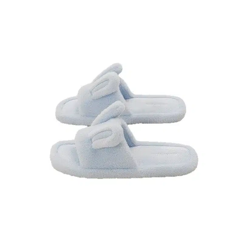 Pantoufles Oreilles De Lapin Semelle Fine – Image 4