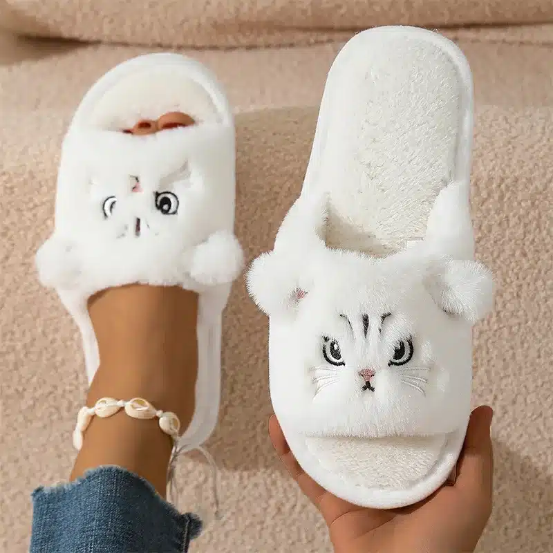 Chausson Chat Ouvert