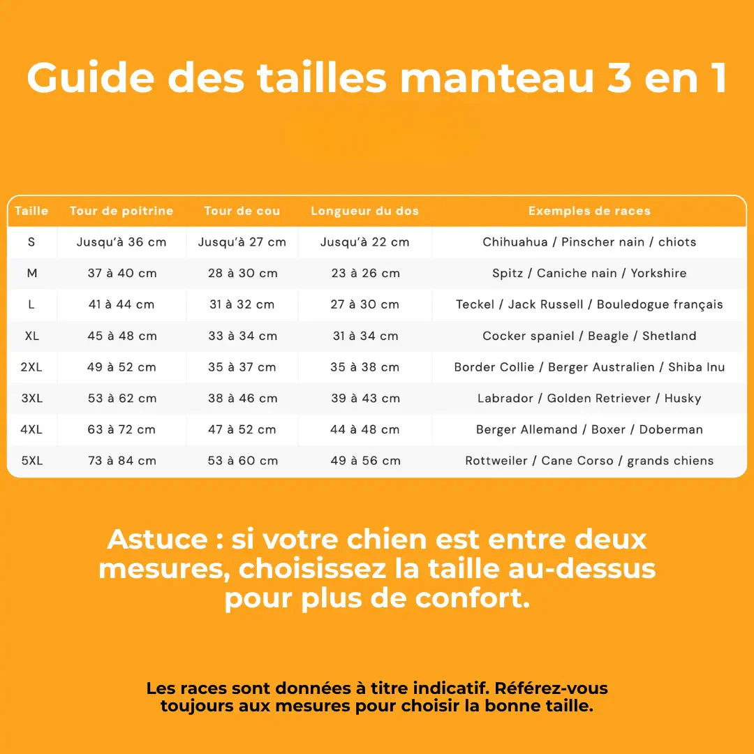 Manteau imperméable pour chien avec harnais intégré – Image 5