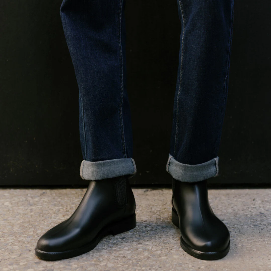 Bottes Chelsea noires imperméables – Image 5