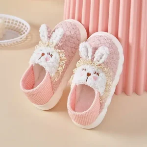 Pantoufles Lapin Semelle Souple