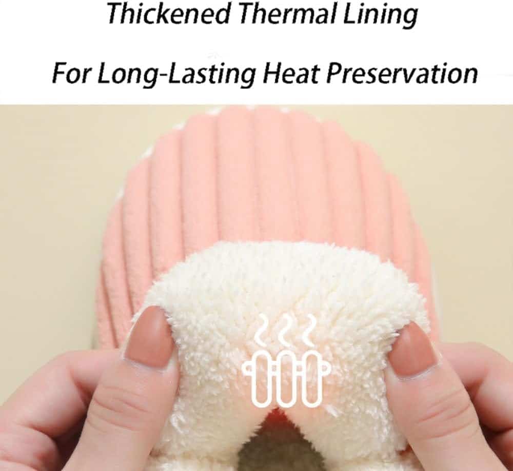 Chaussons Femme Hiver, Chaussons chauds et douillets en forme de nuage – Image 5