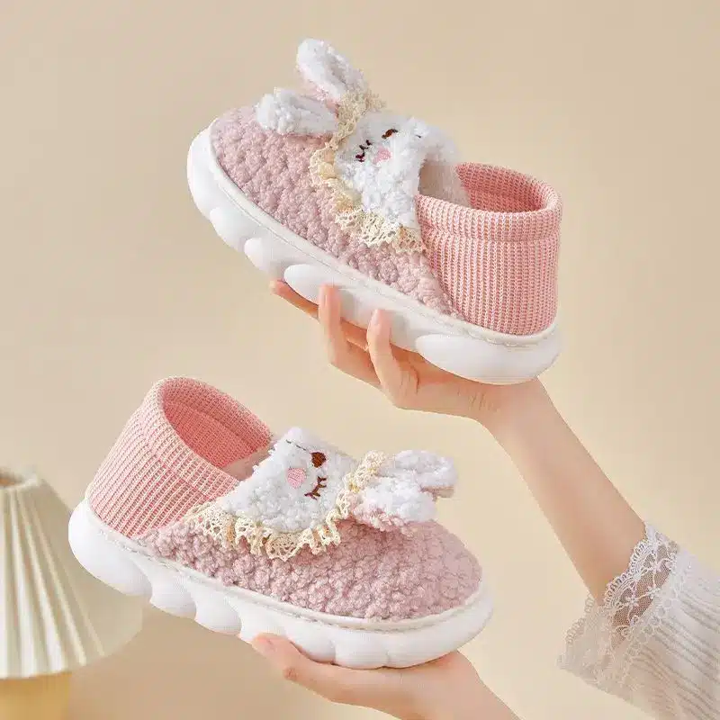 Pantoufles Lapin Semelle Souple – Image 4