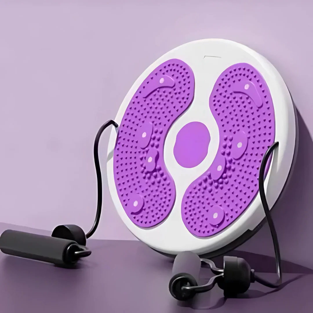 Disque de rotation fitness avec élastiques – Sculpteur taille & haut du corps – Image 5