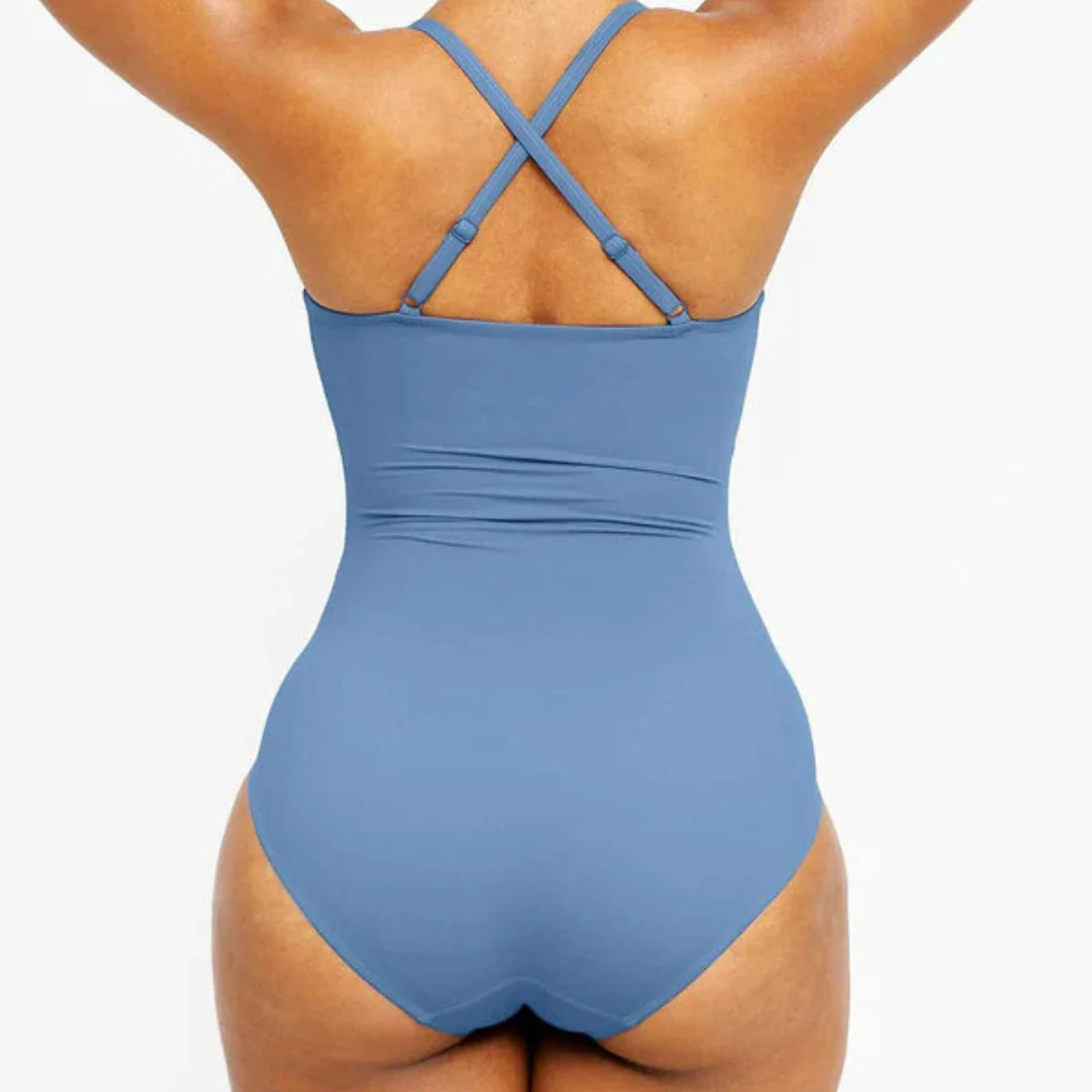 Body sculptant gainant à fines bretelles – Image 5