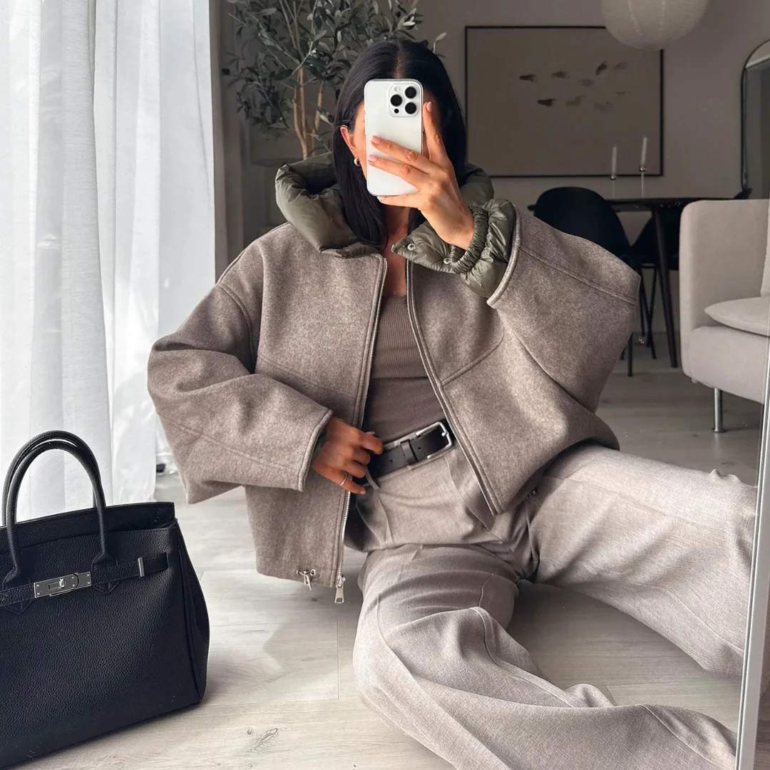 Veste oversize chaude – Image 4