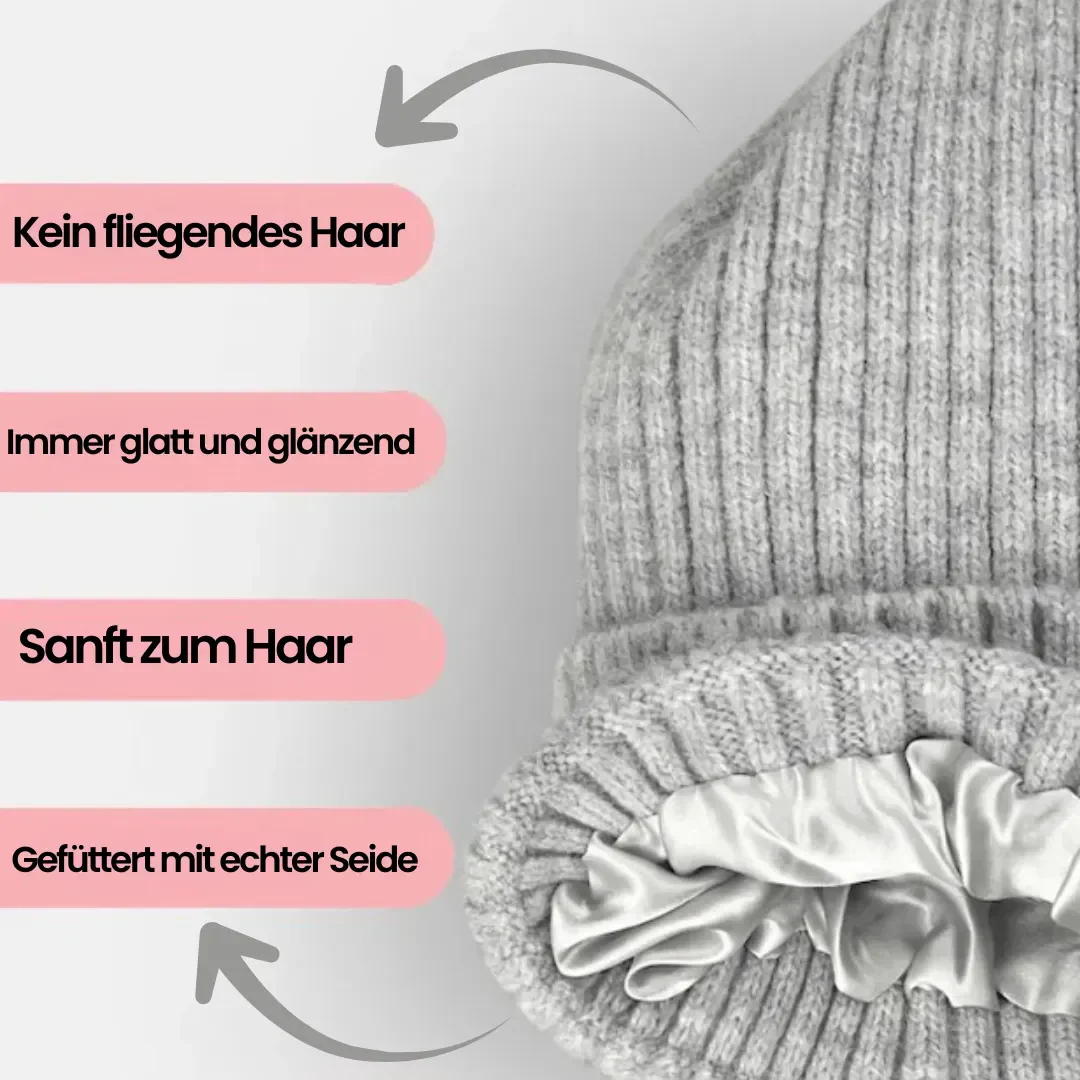 Bonnet thermique en soie hiver – Image 5
